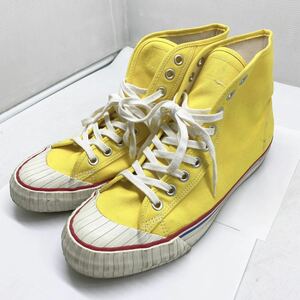 US Keds × TMT ★ キャンバス ハイカット スニーカー イエロー 約29cm Bigholiday プロケッズPRO Keds 復刻 50s 60s ビンテージ