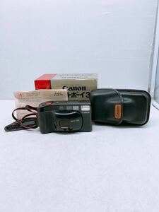 Canon Autoboy 3 オートボーイ３ 全自動カメラ キャノン フィルムカメラ 38mm オートフォーカスカメラ カメラ ケース付き 保証書付き