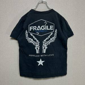 YT1106 United Ashle ユナイテッドアスレ FRAGILE EXPRESS フラジャイルエクスプレス プリントTシャツ Ｓサイズ 半袖 DEATH STRANDING