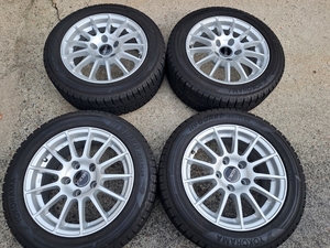 4本全て美品！バリ山！傷無し綺麗！gelbut BMW用205/55R16 信頼のヨコハマig50プラス 7J16+31 5H120 ハブ径72.6 Z3 Z4、1シリーズ2シリーズ