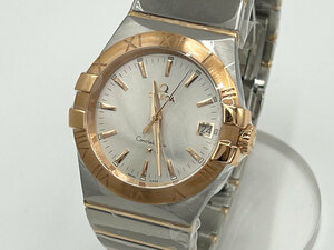 Omega Omega Constellation 35 мм мужские часы Quartz Red Gold Покупка 123.20.35.02.001 Новая статья