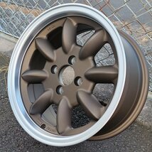 2本セット!! 15x7.0J+20 PCD 100 4H 15インチ 7j pcd 100 4穴 CB 73.1 新品ホイール マットサンドブロンズ WR110-BR トレーラー ジェット_画像3