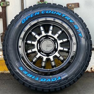 超人気!! 200系 ハイエース 新品 16インチ タイヤホイールセット TOTO オープンカントリー RT 215/65R16 車検対応 ホワイトレター