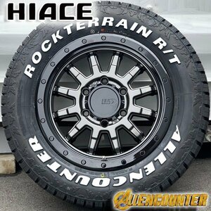 超人気!! 200系 ハイエース 新品 16インチ タイヤホイールセット オーレンカウンター RT 215/65R16 車検対応 ホワイトレター