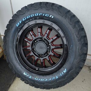 BF Goodrich T/A KO2 215/70R16 リフトアップ仕様 トヨタ ハイエース 200系 16インチ タイヤホイール 4本セット 16x6.5J+38 139.7 6H