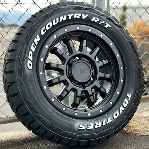 ホワイトレター 200系 ハイエース 新品 16インチ タイヤホイールセット TOTO オープンカントリー RT 215/65R16 車検対応