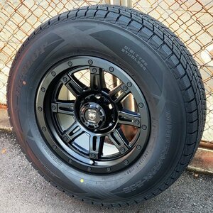 新品 スタッドレス シボレー エクスプレス シルバラード 国産 17インチタイヤホイールセット DUNLOP WINTERMAX SJ8+ 265/65R17 265/70R17