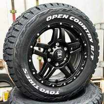 早いもの勝ち1台限定!! 200系ハイエース 車検対応 新品 16インチ タイヤホイールセット トーヨー オープンカントリー RT 215/65R16_画像3