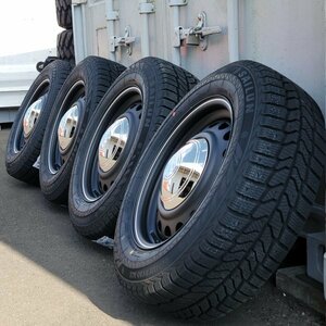 歳末セール!! 特別価格!! 年内発送可能!! スタッドレス 車検対応 ハイエース 215/65R16 タイヤホイールセット SAILUN D-STEEL