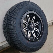 ヨコハマ ジオランダー X-AT 17インチ ハイラックス プラド FJクルーザー 265/65R17 265/70R17 新品 タイヤホイール4本セット 純正車高装着_画像6