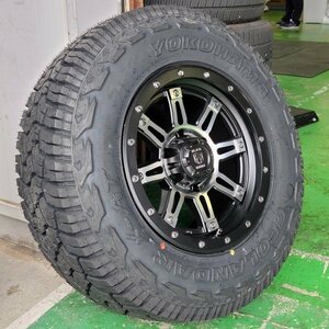 17インチ ハマー H3 タコマ エスカレード サバーバン タホ YOKOHAMA GEOLANDAR X-AT 265/65R17 265/70R17 新品 タイヤホイール4本セット