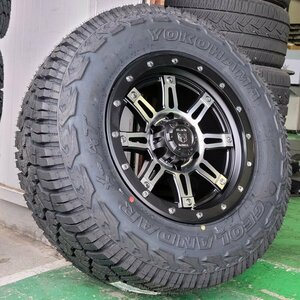 17インチ ハマー H3 タコマ エスカレード サバーバン タホ YOKOHAMA GEOLANDAR X-AT 265/65R17 265/70R17 新品 タイヤホイール4本セット