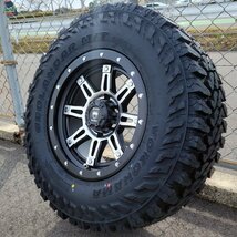 YOKOHAMA GEOLANDAR MT 17インチ ハイラックス プラド FJクルーザー 265/65R17 265/70R17 新品 タイヤホイール 4本セット 純正車高装着可_画像8