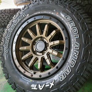 新品 16インチ タイヤホイール 4本セット ヨコハマ ジオランダー X-AT 235/70R16 デリカD5 デリカ D5 RAV4 ラブフォー CX5 CX-5 16x7.5J+35