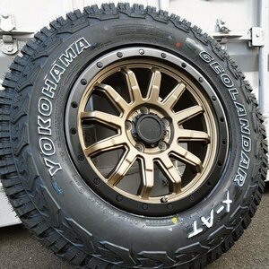 新品 16インチ タイヤホイール 4本セット ヨコハマ ジオランダー X-AT 235/70R16 デリカD5 デリカ D5 RAV4 ラブフォー CX5 CX-5 16x7.5J+35