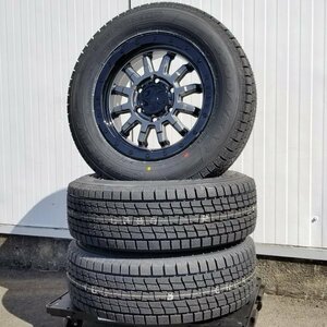 スタッドレスタイヤホイールセット 16インチ 新品 グッドイヤー アイスナビ SUV 215/65R16 ハイエース レジアスエース