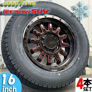 本数限定在庫!! スタッドレス 国産 ハイエース 200系 HAICE 16インチ 4本セット グッドイヤー アイスナビSUV 215/65R16