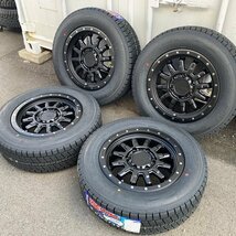 数量限定 国産スタッドレス 200系 ハイエース 16インチ 新品 HLK グッドイヤー アイスナビ SUV 215/65R16_画像7