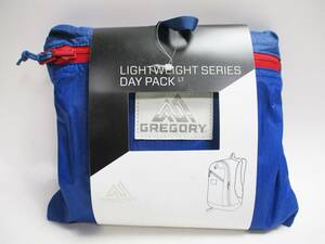 《ジャムルK》 hc1222-109◆送料無料◆ 未使用　GREGORY グレゴリー DAY PACK デイパック LT　ライトウェイトシリーズ　ブルー/レッド