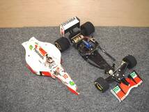 TAMIYA タミヤ 1/10 電動 RC FOOTWORK フットワーク FA13 無限 ホンダ F102 シャーシ おまけ付き_画像10