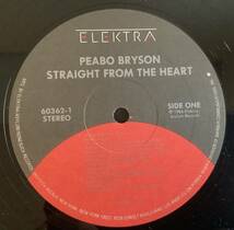 【送料無料】【US Original LP 2枚セット】Peabo Bryson - Turn The Hands Of Time 1981 / Straight From The Heart 1984_画像6