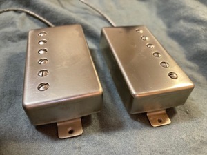 手巻きギターピックアップ　PAF系ハムバッカー　”GreatVintage”　RugirPickups、アルニコ３、プレーンエナメルAWG42で巻いています