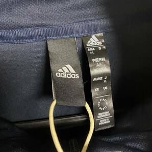 ★新品 adidas アディダス／ジャージ上下 XL ネイビー セットアップ トラックスーツ KC613 HK4467の画像4