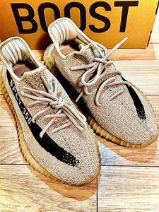 新品未使用 adidas YEEZY BOOST 350 V2 HP7870 スレート アディダス イージーブースト 26cm 箱付き スニーカー メンズ用 