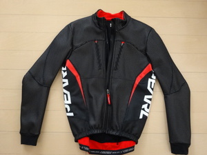 １回着用 美品 パールイズミ PEARL IZUMI プレミアム ウィンドブレーク ジャケット 1500BL Lサイズ ロードバイク 冬用