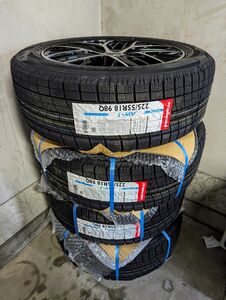 NANKANG AW-1 スタッドレスタイヤホイールセット 225/55R18