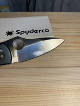 SPYDERCO Michael Walker KNIFE スパイダルコ マイケル・ウォーカー ナイフ 日本製・アルミハンドル_画像4