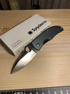 SPYDERCO Michael Walker KNIFE スパイダルコ マイケル・ウォーカー ナイフ 日本製・アルミハンドル