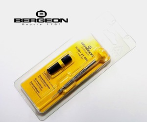 [ Yahoo auc . mileage! precise driver ][ Switzerland old shop ] BERGEON bell John minus screwdriver + change . 2 ps attaching 30081AT0.8[ clock tool / clock repair ]