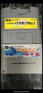 送料無料　フィッシング甲子園　糸井重里のバス釣no.1 スーパーファミコン