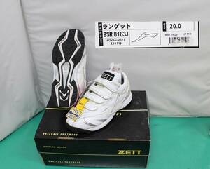 *20*ZETT トレーニングシューズ ランゲット BSR8163J