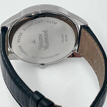 1円～ Vivienne Westwood ヴィヴィアンウエストウッド腕時計 クォーツ クロノグラフ 時計 シルバー アンティーク 24時間時計_画像6