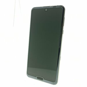 ★1円★ SHARP シャープ AQUOS アクオス R3 808SH 128GB 光漏れ有 Android アンドロイド SIM シムフリー スマートフォン 本体 黒 携帯 中古