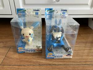 トミー 劇場版ポケットモンスター【手のひらマイナン・手のひらルカリオ】2個セット