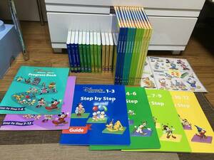 DWE ディズニー英語　Step by step ステップ バイ ステップ DVD 絵本セット