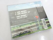 TOKIO LOVE、HOLIDAY. 初回限定盤 CD+DVD JRA CMソング トキオ 未開封/未使用品_画像2