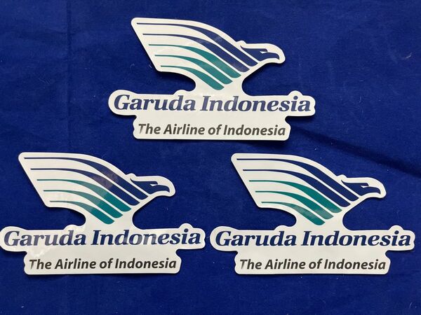 【新品】ガルーダ インドネシア航空 ステッカー 防水 3枚組
