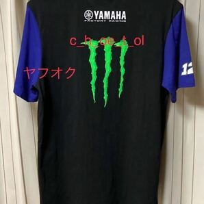 正規品 タグ付 未使用 モンスターエナジー ヤマハ ファクトリー シャツ バレンティーノ ロッシ ヤマハ Tシャツ VR46 サイズMの画像1