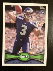 2012 Topps Russell Wilson RC Rookie ルーキー Seattle Seahawks