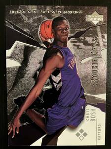 2003 Upper Deck Black Diamond Chris Bosh RC Rookie クリス・ボッシュ ルーキー Toronto Raptors