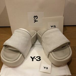 [ unused ]Y-3 slide blackwa chair Lee adidas sandals 