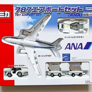 【新品】トミカ ギフト 787エアポートセット ANA タカラトミー