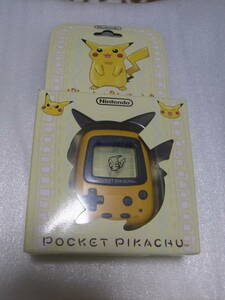 箱説付き「ポケットピカチュウ」動作品　4902370503418 MPG-S-YPKJ Nintendo POCKET PIKACHU 任天堂　