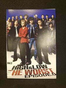 xs889 レンタルUP◆DVD HiGH＆LOW THE WORST EPISODE.0 全2巻 ※ケース無