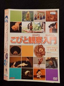 ○016903 レンタルUP☆DVD こびと観察入門 ケダマ ヤマビコ イエ タカラ編 8637 ※ケース無