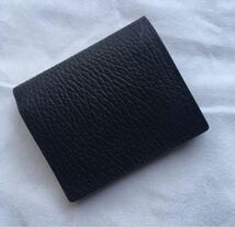 新品未使用 Maison Margiela メゾンマルジェラ 二つ折り財布ブラック 財布 #101_画像2